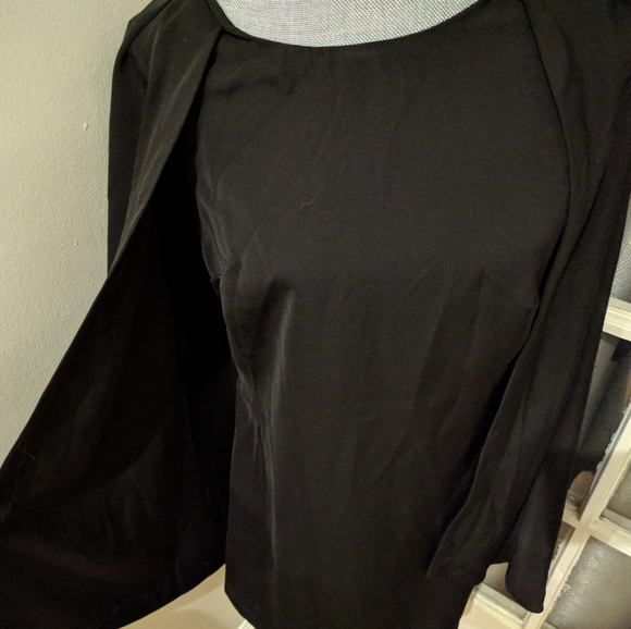 Fourteenth Place cape dress - Picture 4 of 6